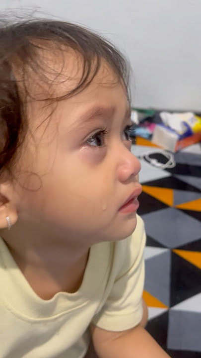 Lagi maen sama Dipta, th Arsy nangis ngantuk pengen Mimi ðð #trendingshorts #baby #cutebaby #cute