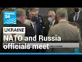 NATO sits down with Russia to seek end to Ukraine stand-off • FRANCE 24 English