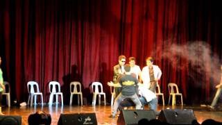 4th Year UST Medicine Batch 2012 Guys dancing Super Bass - Med Week Interbatch Competition 2011