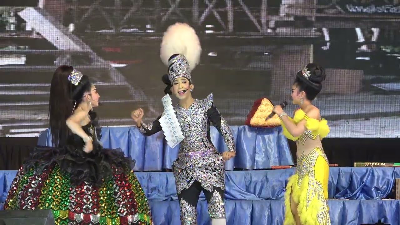 ยังไงก็สู้ของวิไม่ได้  555  วิชาญ หมูแฮม แป้ง ฉากสนุก ๆ 😊🤣💖#วัดคลองจัน  จ.ชัยนาท 27 มี.ค 2567