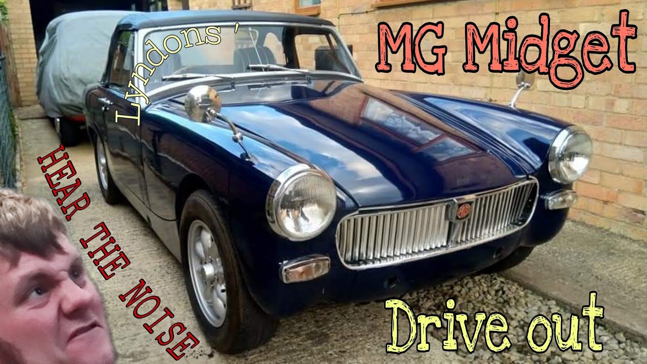 1968 MG MIDGET - Drive out / past / through with Lyndon .