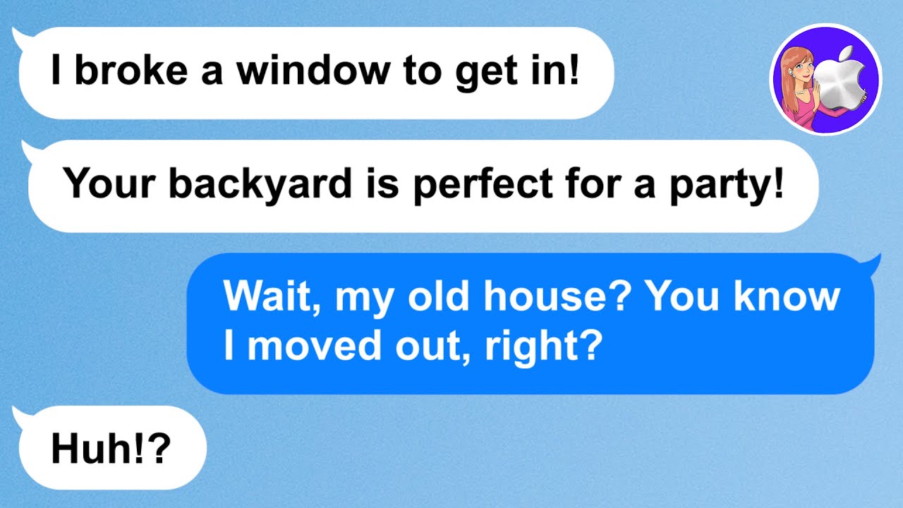 【Apple】My neighbor broke into my house and threw a huge party while I was out! I got her back!! LOL