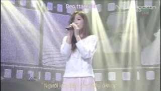 [120916][Vietsub][Live] TaeYeon - Closer @ SBS Inkigayo