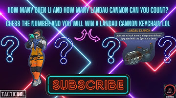 Tacticool: How many Chen Li