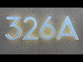 How to install led backlit floating modern house numbers installation