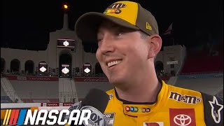 Kyle Busch claims the pole for the Busch Light Clash