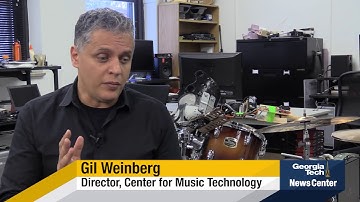 Gil Weinberg: Robot allows musicians to become three-armed drummers
