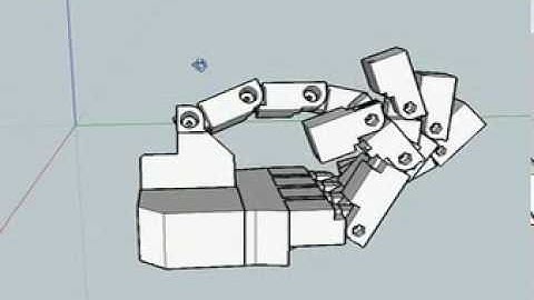Robotic Hand Prototype v2.0 Model