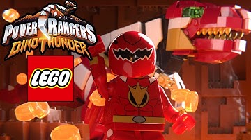 Power Rangers Dino Thunder Morph in Lego [ Animation ]