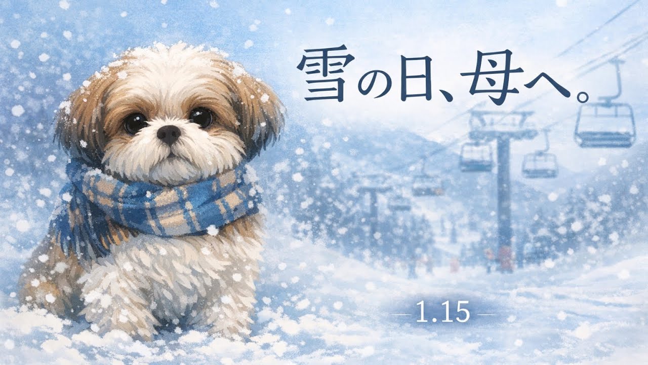 『雪の日、母へ。』
