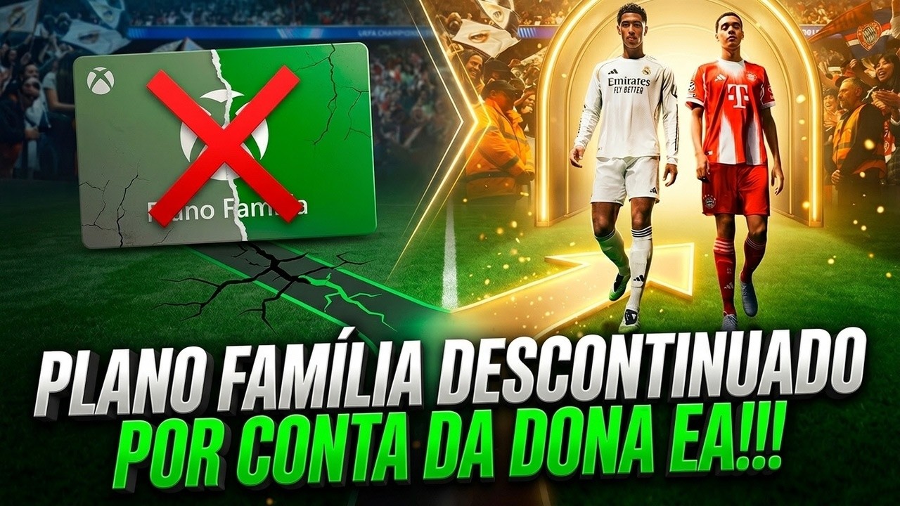 PLANO FAMÍLIA DO GAME PASS FOI BARRADO PELA EA? E VOCÊ ABRIRIA MÃO DO FC 26 POR ISSO?
