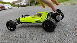 Tamiya DT03 Racing Fighter 'naked'  FGmodified  first run