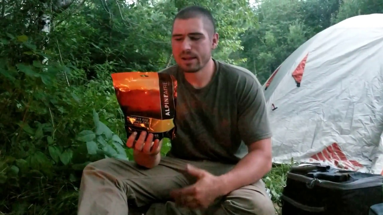 AlpineAire freeze dried meal taste test/review