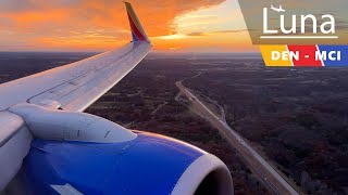 Southwest Airlines Boeing 737-800 Flight From Denver to Kansas City