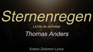 Thomas Anders | Sternenregen (Sub Español)(Lyrics Deutsch)