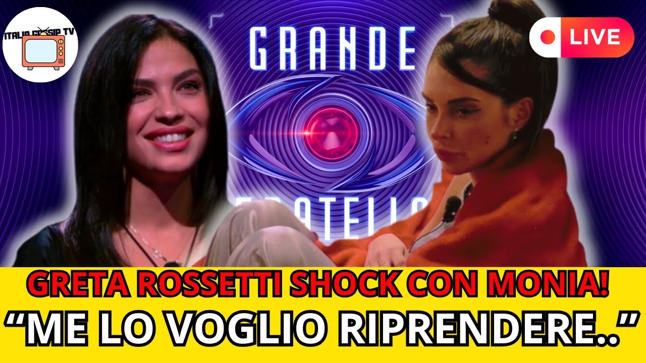 😱💔 GRETA ROSSETTI SHOCK CON MONIA LA FERRERA SU MIRKO BRUNETTI: 
