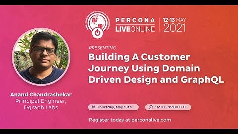 Anand Chandrashekar -Dgraph Labs- Building A Customer Journey Using Domain Driven Design and GraphQL