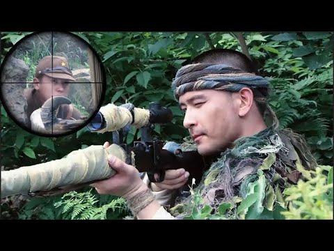 香港　中国人狙撃手 The Chinese sharpshooter killed the Japanese hiding in the