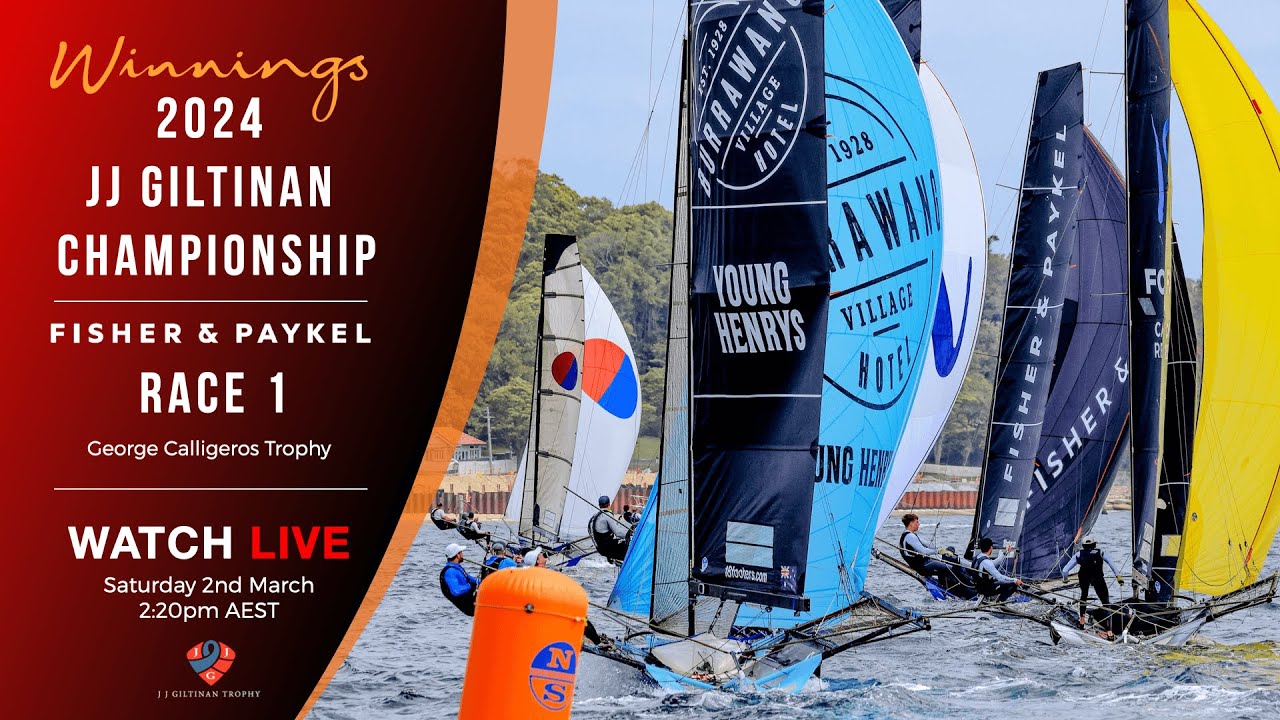 18ft SKIFFS - JJ GILTINAN CHAMPIONSHIP - Race 1
