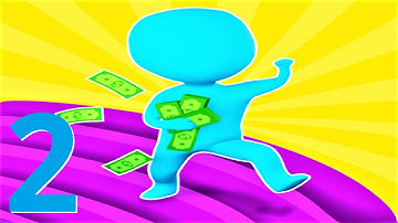 🤑 Money Field 💵 GAMEPLAY Part 2 NEW Zones + HUGE Upgrades (Android, iOS)