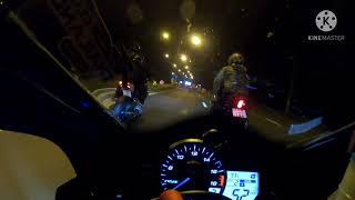 ASMR Riding R6 midnight Phuket to Trang THAILAND screenshot 4