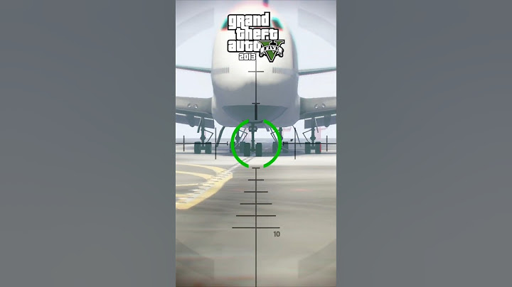 ¿Que Pasa si Disparas a los Neumáticos de un Avión en Movimiento en Todos los GTA? #gta #gta5 #fyp