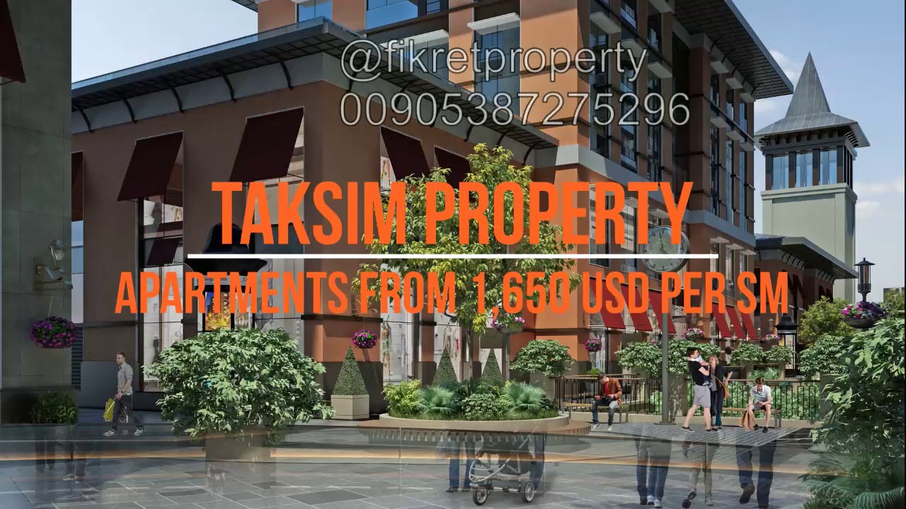 Taksim property for sale istanbul with amazing location, facilities