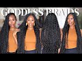 Braid With Me: BOHEMIAN GODDESS BOX BRAIDS USING HUMAN HAIR |Detailed Tutorial for Beginners | Ywigs