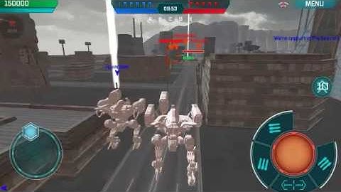 War Robots Prototype Bot 3 Med Weapons & Springfield New Spawn (Upper Side 2) - Test Server 2.7.0