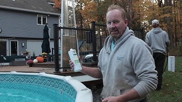 Above Ground Pool Closing  School