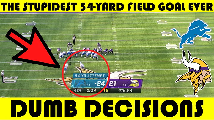 Dumb Decisions: The STUPIDEST 54-YARD FIELD GOAL E...