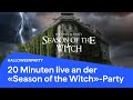 20 Minuten live an der Halloweenparty «Season of the Witch» 🧟♀️🎃