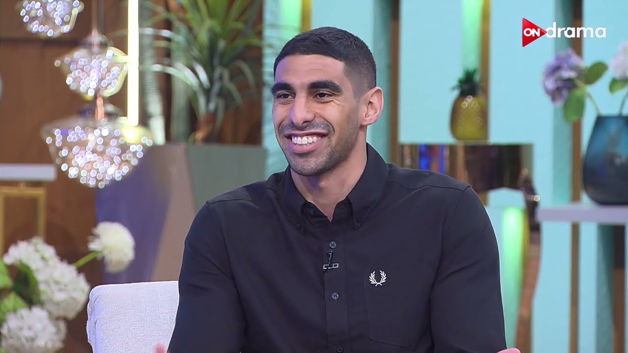 أول ظهور لعبد الرحمن بعد فوزه بذهبية كأس العالم للسباحة..كان فيه كلام طابق على نفسي#معكم_منى_الشاذلي