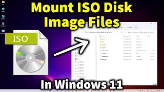 How to Mount ISO Disk Image Files in Windows 11 PC or laptop screenshot 5