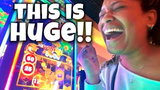 She Got Every Feature On This Slot And Won Huge