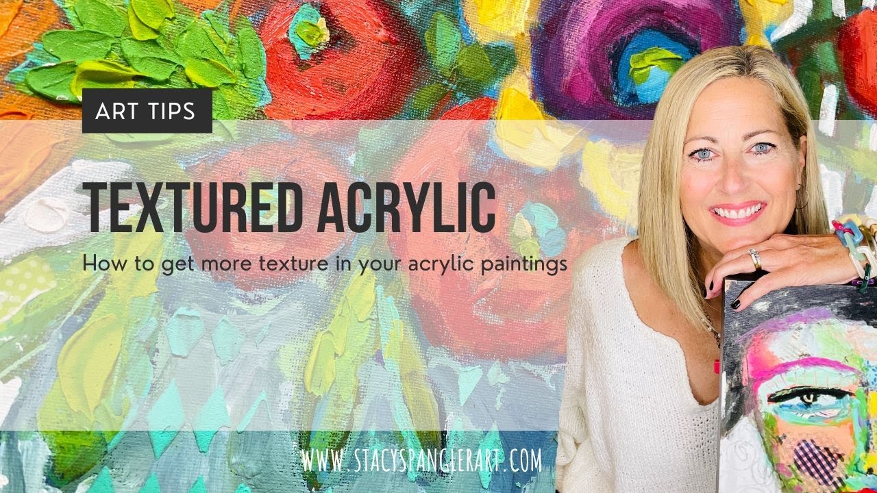 How to Thicken Up Acrylic Paint to Make Gorgeous Texture