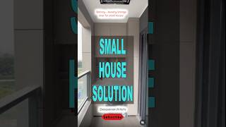 Smart Balcony Laundry &amp; Storage Ideas for Small Homes | Space-Saving Hacks You’ll Love! #shorts