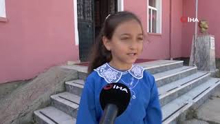 Konya’da Bir Ilkokulda 2 Öğrenci Ve 1 Öğretmen Için Ilk Ders Zili Çaldı