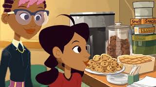 The Proud Family Louder And Prouder Penny Proud And Michael Collins Push The Button