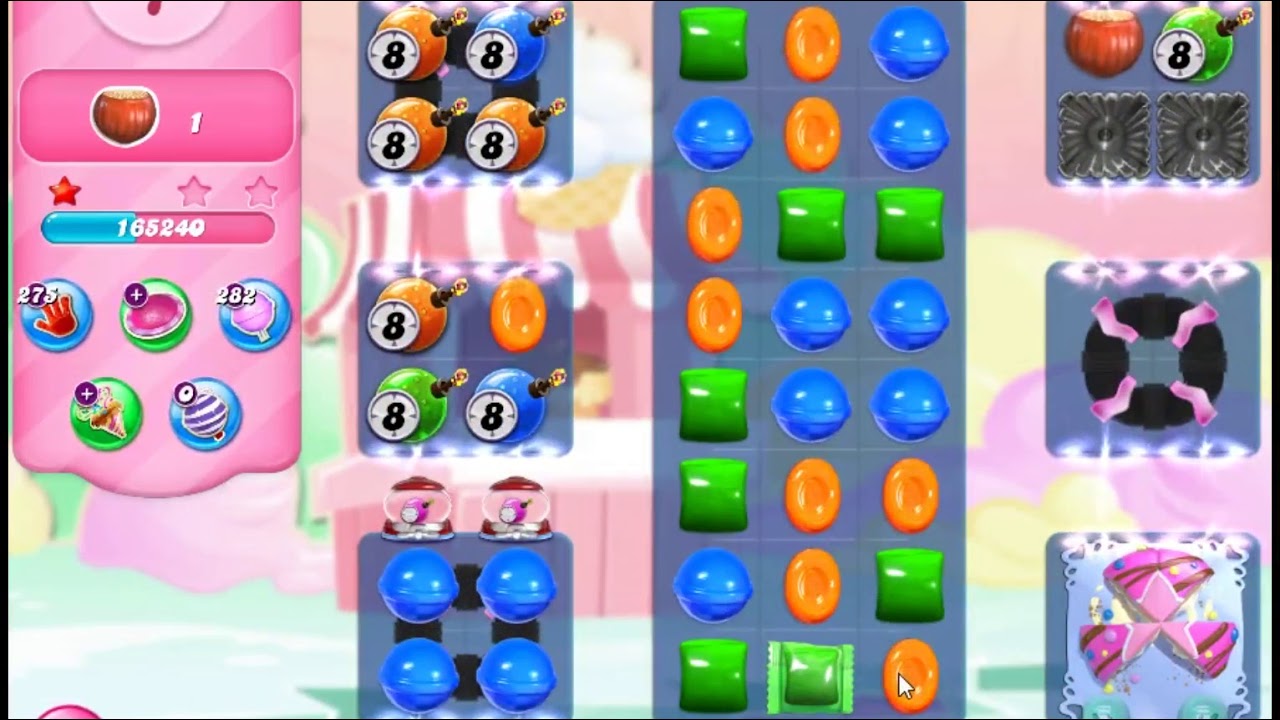 Candy Crush Saga Level 3192 - NO BOOSTERS (FREE2PLAY-VERSION)
