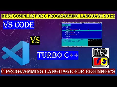 Best Compiler For C Programming Language || Visual Studio Code Vs Turbo ...