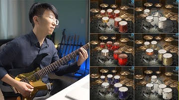 Superior Drummer 3 - Kits Overview w/ Guitar Playthrough | Funtwo
