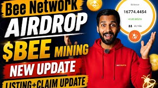 📌BEE NETWORK AIRDROP●$BEE MINING NEW UPDATE || $BEE TOKEN CLAIM+LISTING UPDATE || 28 JUNE 