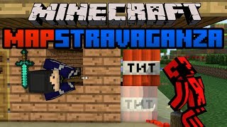 Minecraft Mapstravaganza Season 2 Premier! GIANT Dragon, Crazy Redstone and Dota 2 1v1's!