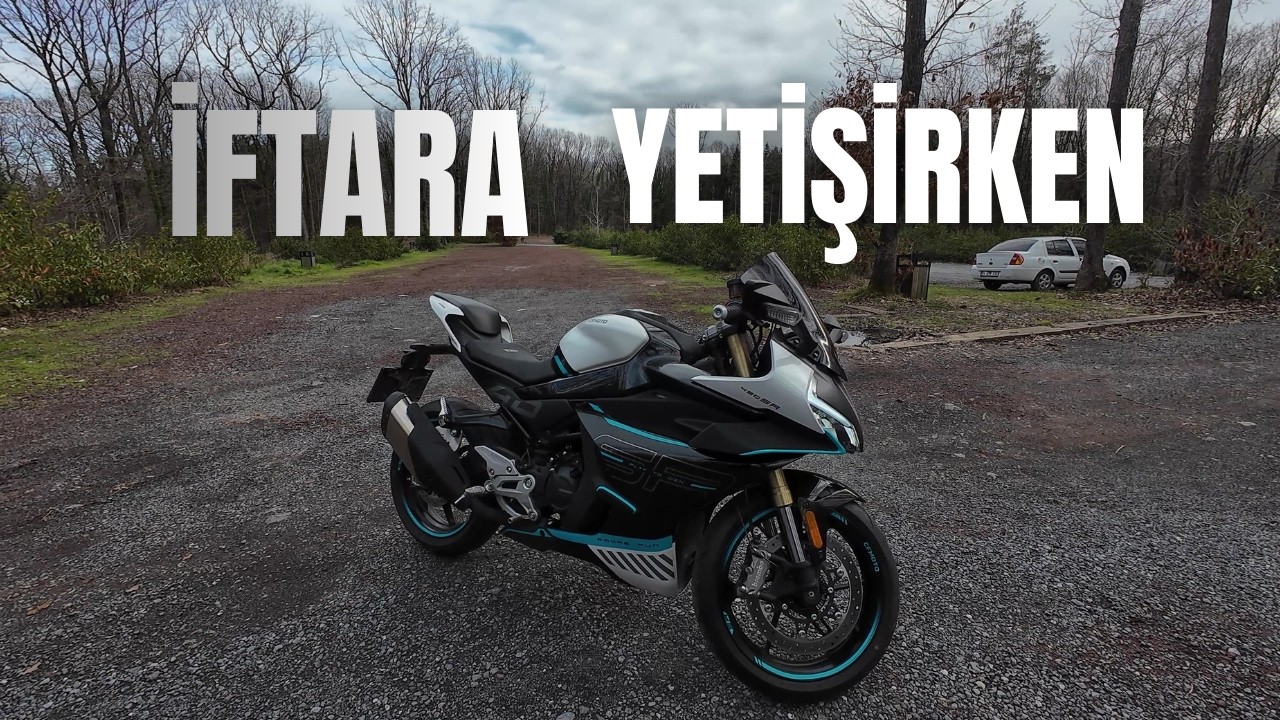 450SR İLE İFTARA YETİŞMEYE ÇALIŞIYORUM | AKŞAM TRAFİĞİ FELAKET