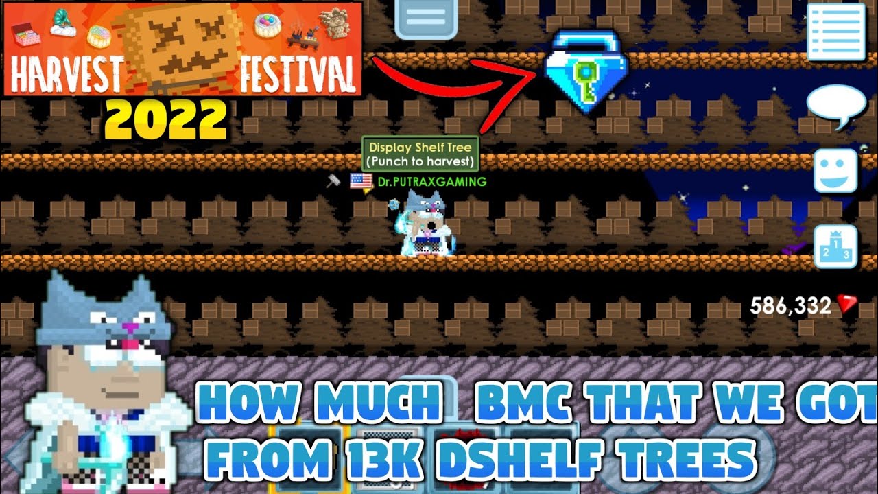 How Much BMC That We Got From 13K Display Shelf Trees...?(Super Profit ...