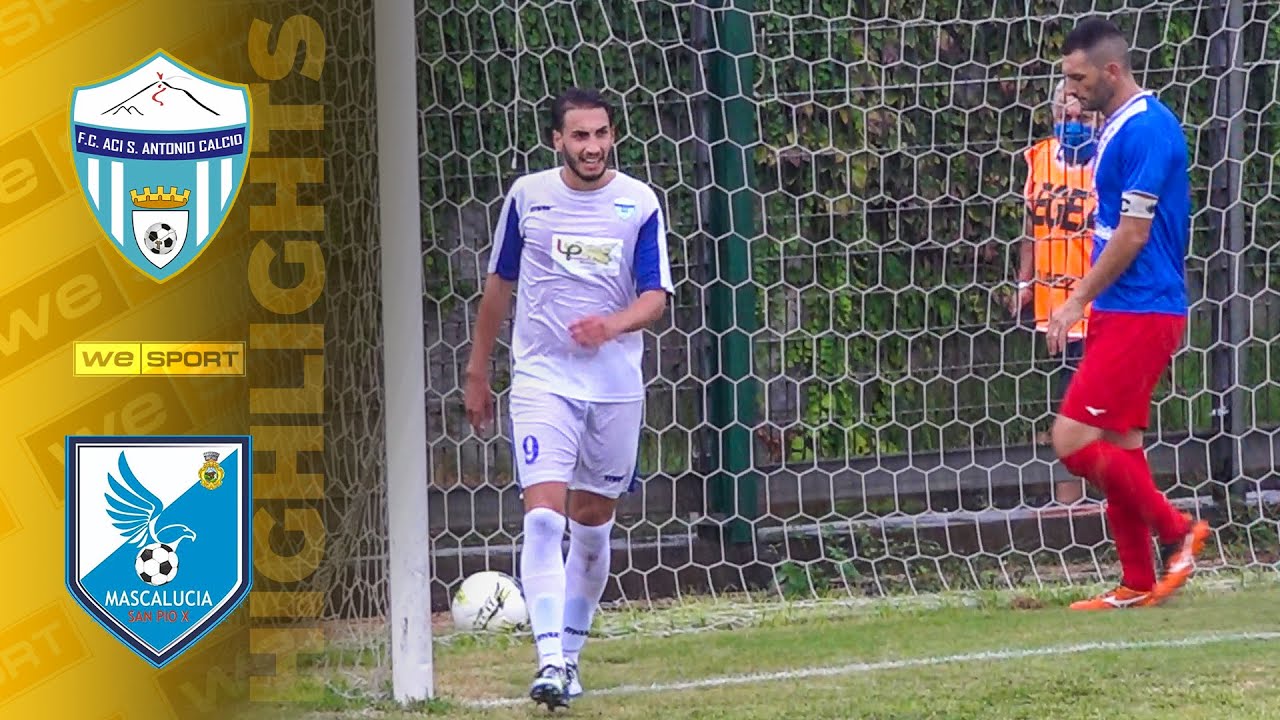 FC Aci Sant'Antonio vs Mascalucia S.Pio X [Ritorno Primo Turno - Coppa Eccellenza]