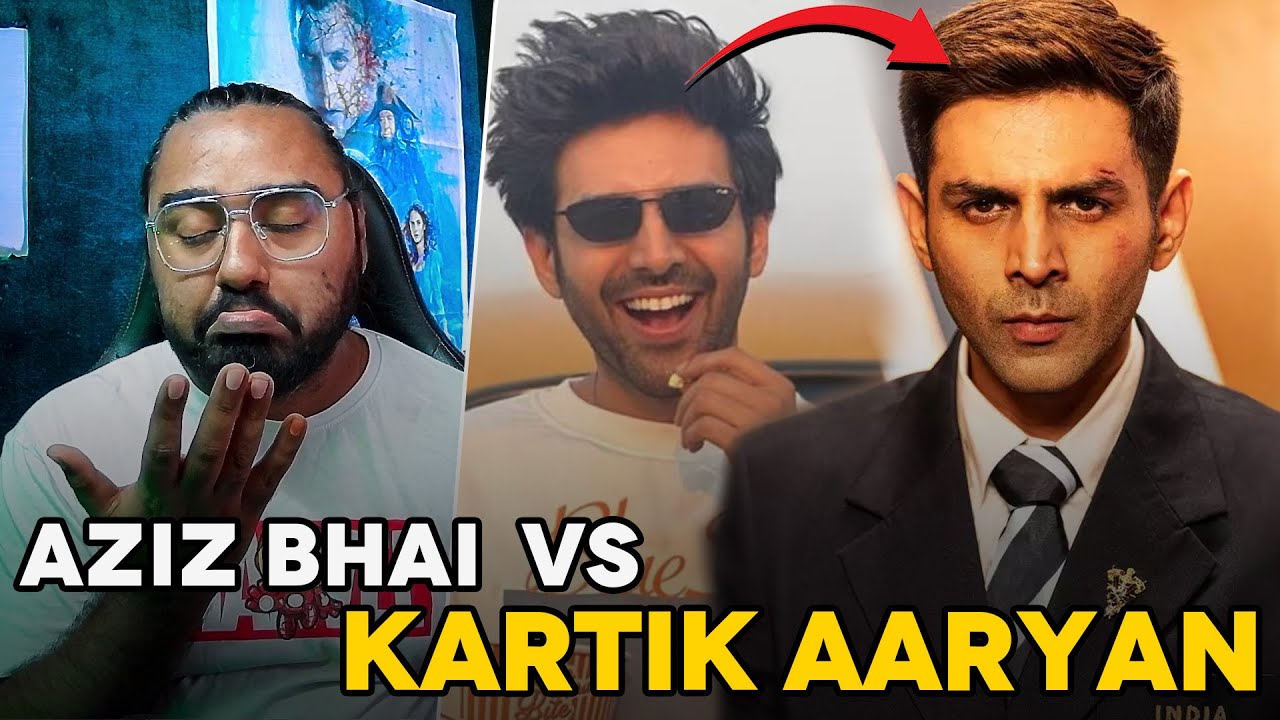 Aziz bhai vs Kartik Aaryan PR | Chandu Champion first look discussion ...