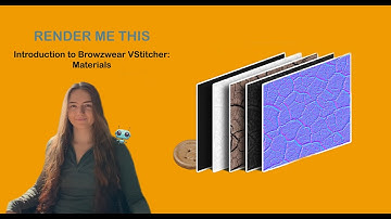 Introduction to Browzwear VStitcher: Materials