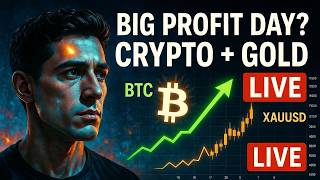 Crypto & Gold Trading Live | Guadeer Student | 2026